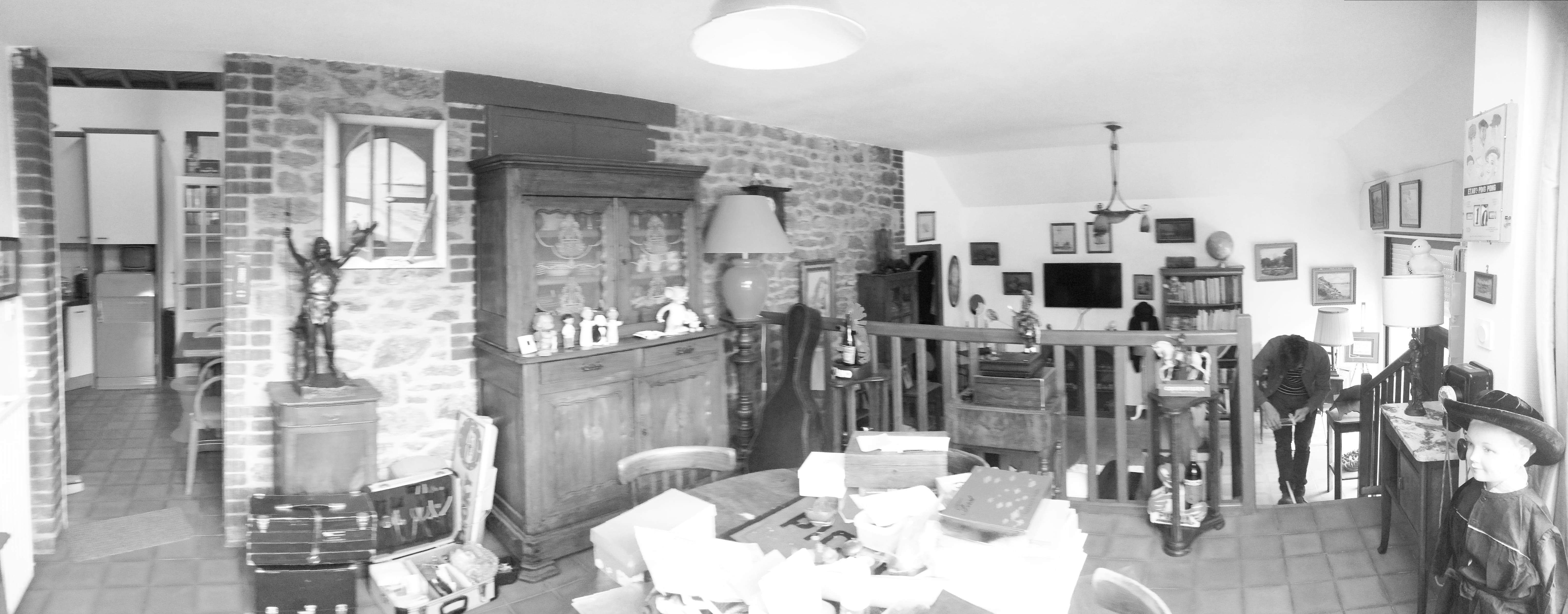 Photo ancienne de la maison existante. Extension et rénovation d'une maison à Dinard